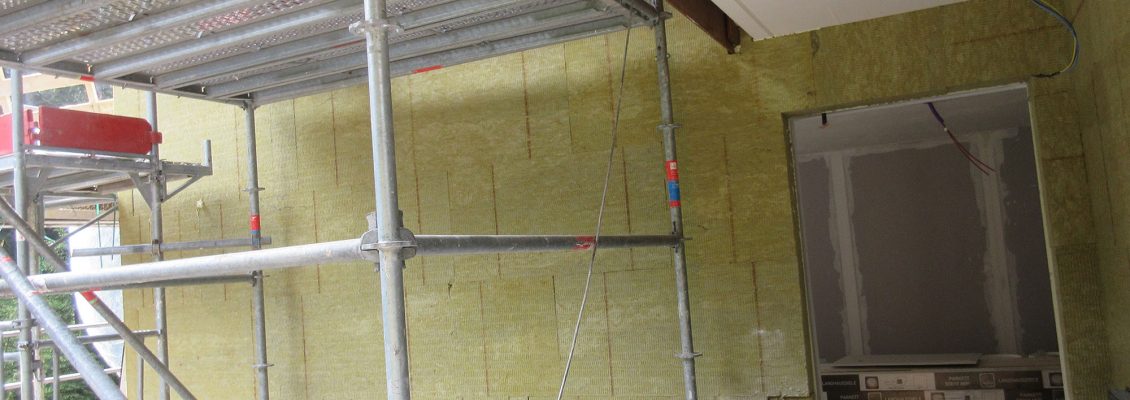 esempio di isolamento pareti con rivestimento a cappotto in fibra minerale per una casa di abitazione 4 esempio di isolamento pareti con rivestimento a cappotto in fibra minerale per una casa di abitazione 4